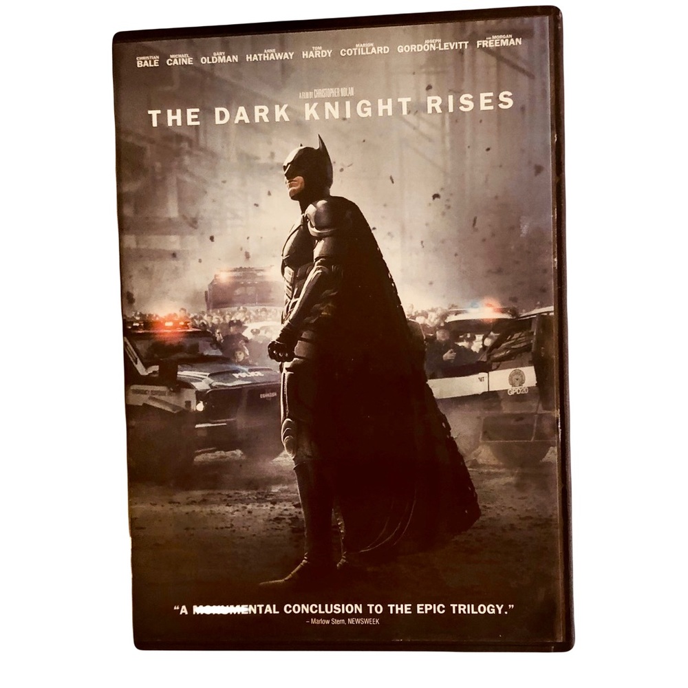 The Dark Knight Rises DVD